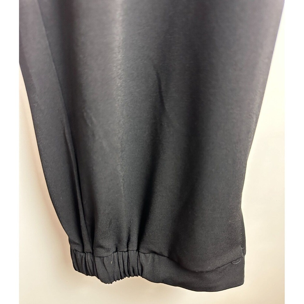 Every Day by Susan Graver Regular Liquid Knit Jogger Black Women's Plus Size 3X - Picture 11 of 12